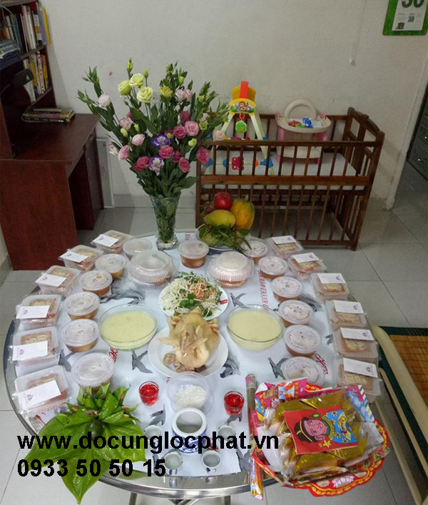 Lộc Phát cung cấp trọn gói đồ cúng đầy tháng và giao tận nơi